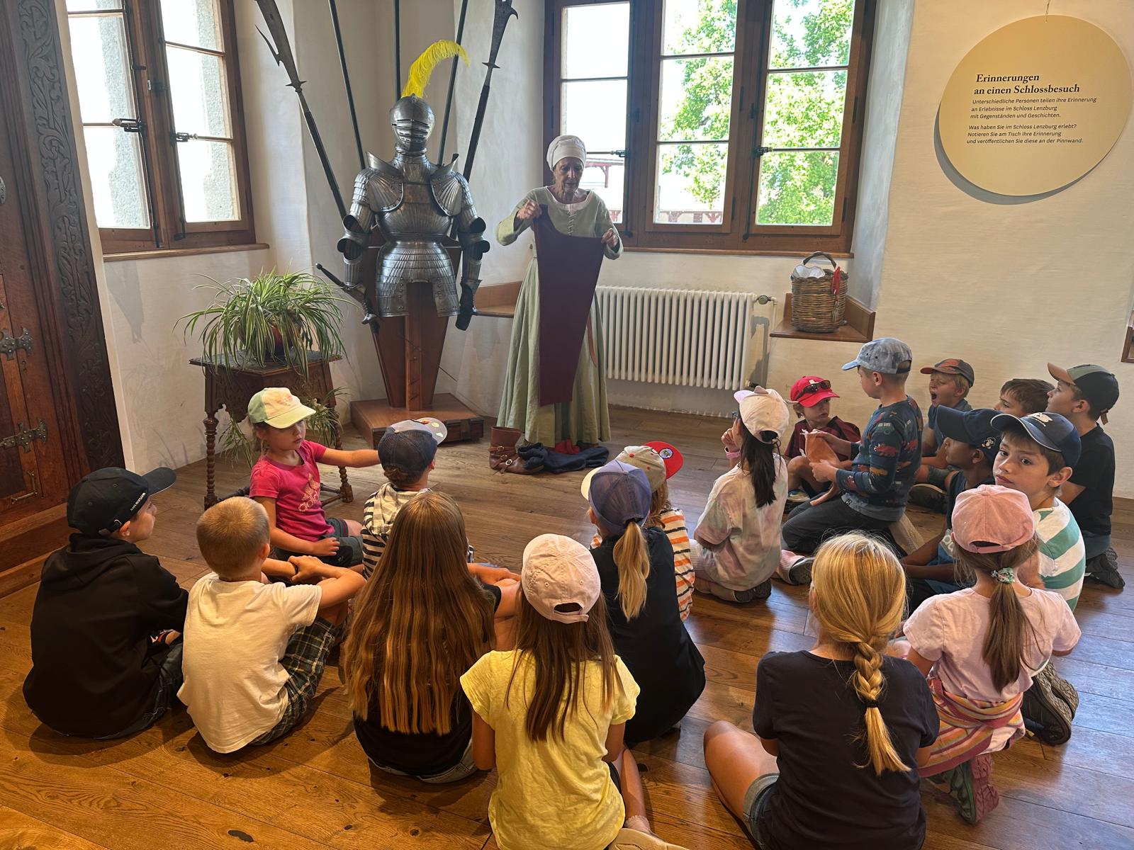 Schloss Lenzburg im Mittelalter