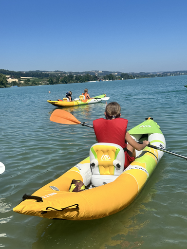 Eine Erfrischung auf dem See