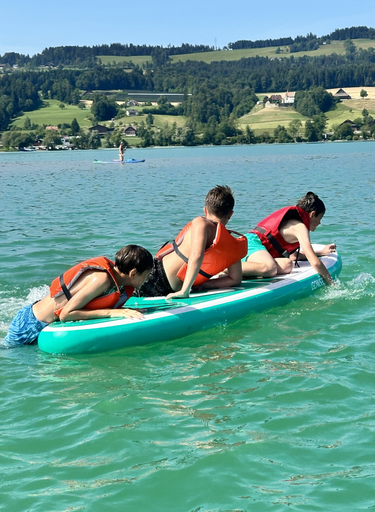SUPen auf dem Sempachersee
